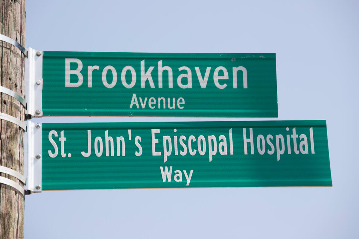 St. John's Episcopal Hospital honored with street naming in Far