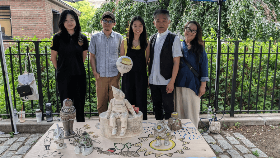 Flushing community launches outdoor art exhibit promoting international