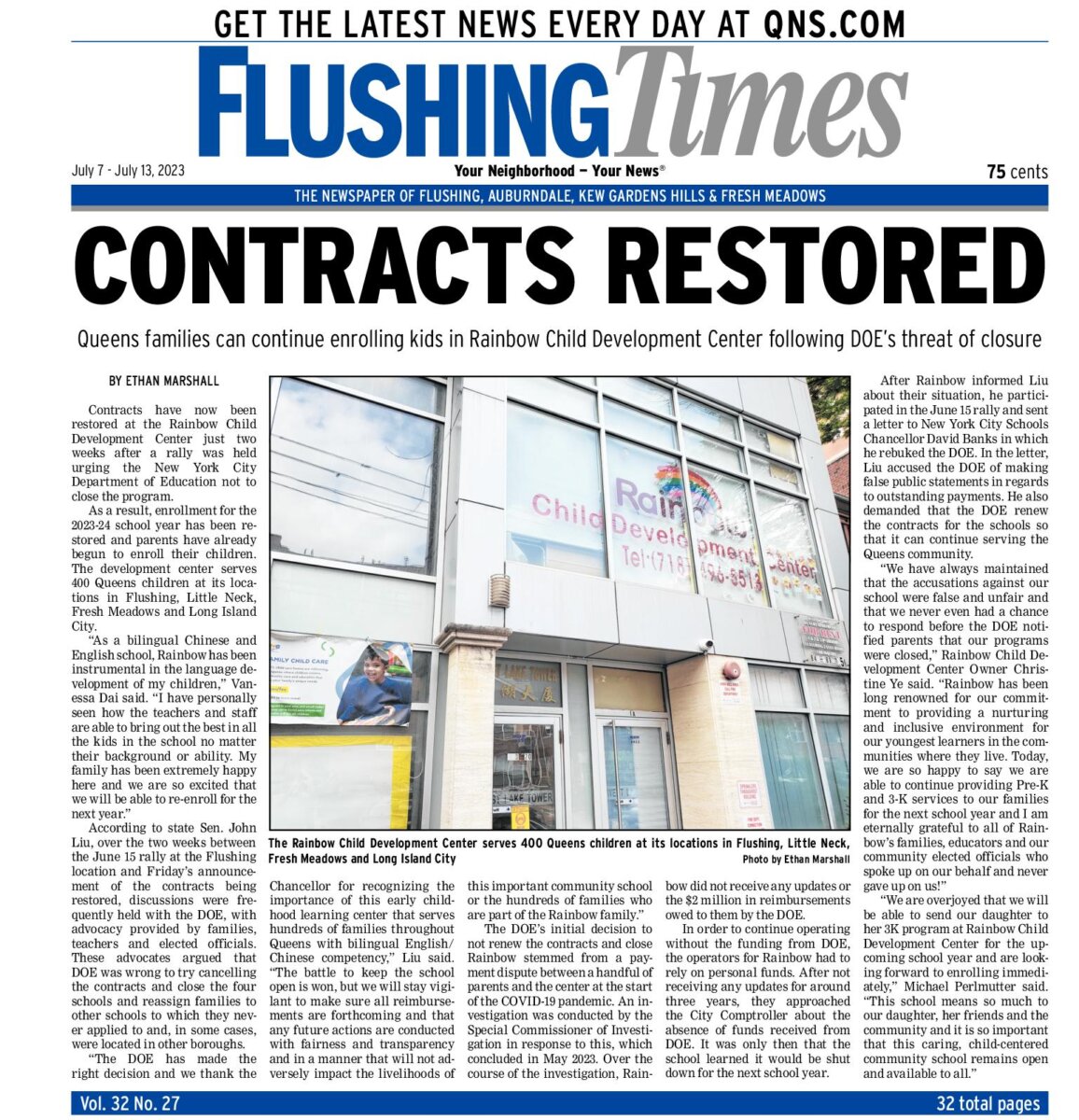 Flushing Times News