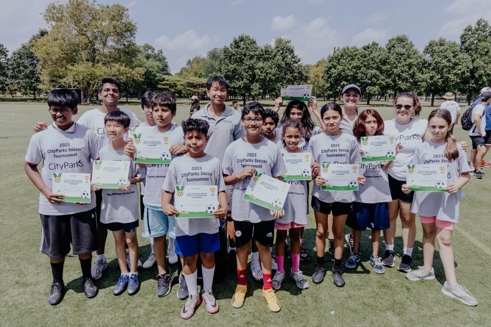Far Rockaway youth soccer teams wins ‘Battle of the Boroughs’ tournament at Flushing Meadows