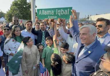 Allam Iqbal Ave Street Co-Naming Ceremoney 2