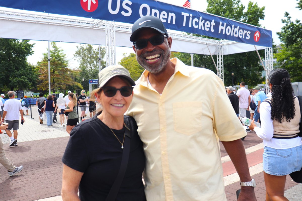 Tennis fans at the US Open (Photo: Michael Dorgan, Queens Post)