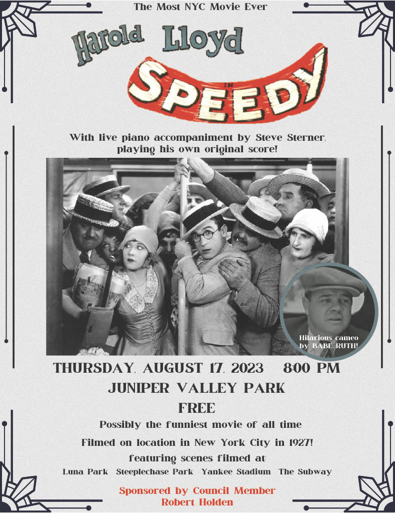 Speedy Movie Poster 08/17/2023