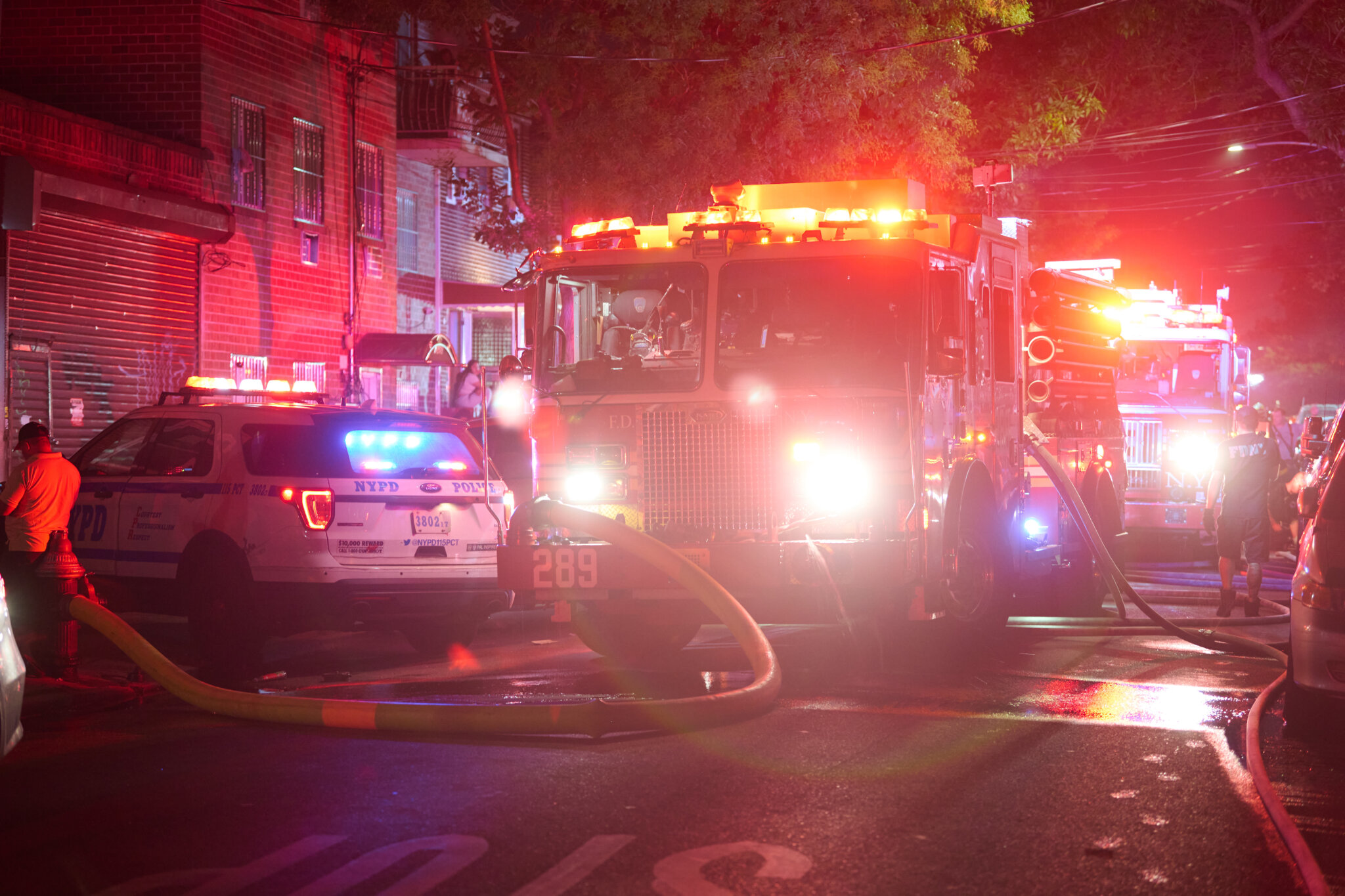 Seven injured in threealarm Corona fire that left 20 residents