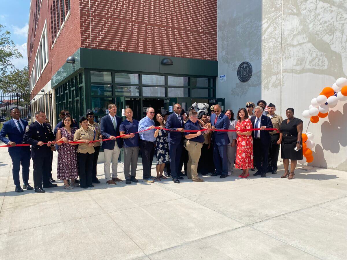 Benjamin N. Cardozo High School in Bayside celebrates opening of new