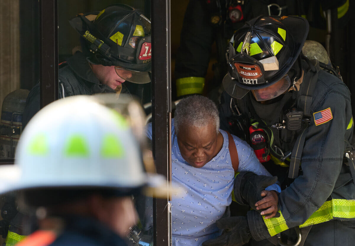 Four civilians hospitalized in Jamaica apartment fire FDNY QNS