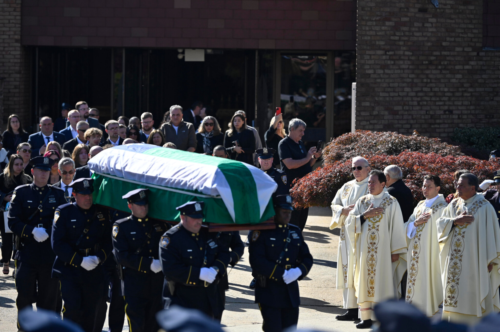 NYPD Honors Fallen School Crossing Guard Krystyna Naprawa At Howard ...