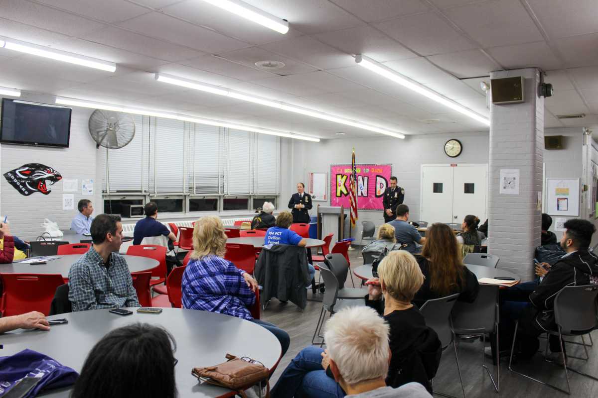 104th Precinct Community Council meeting