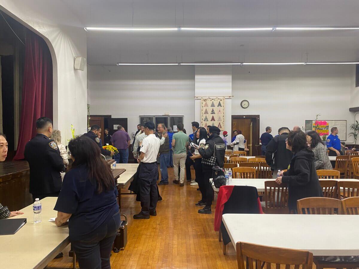 NYPD’S 109th Precinct talks reduced crime rates in Flushing, address