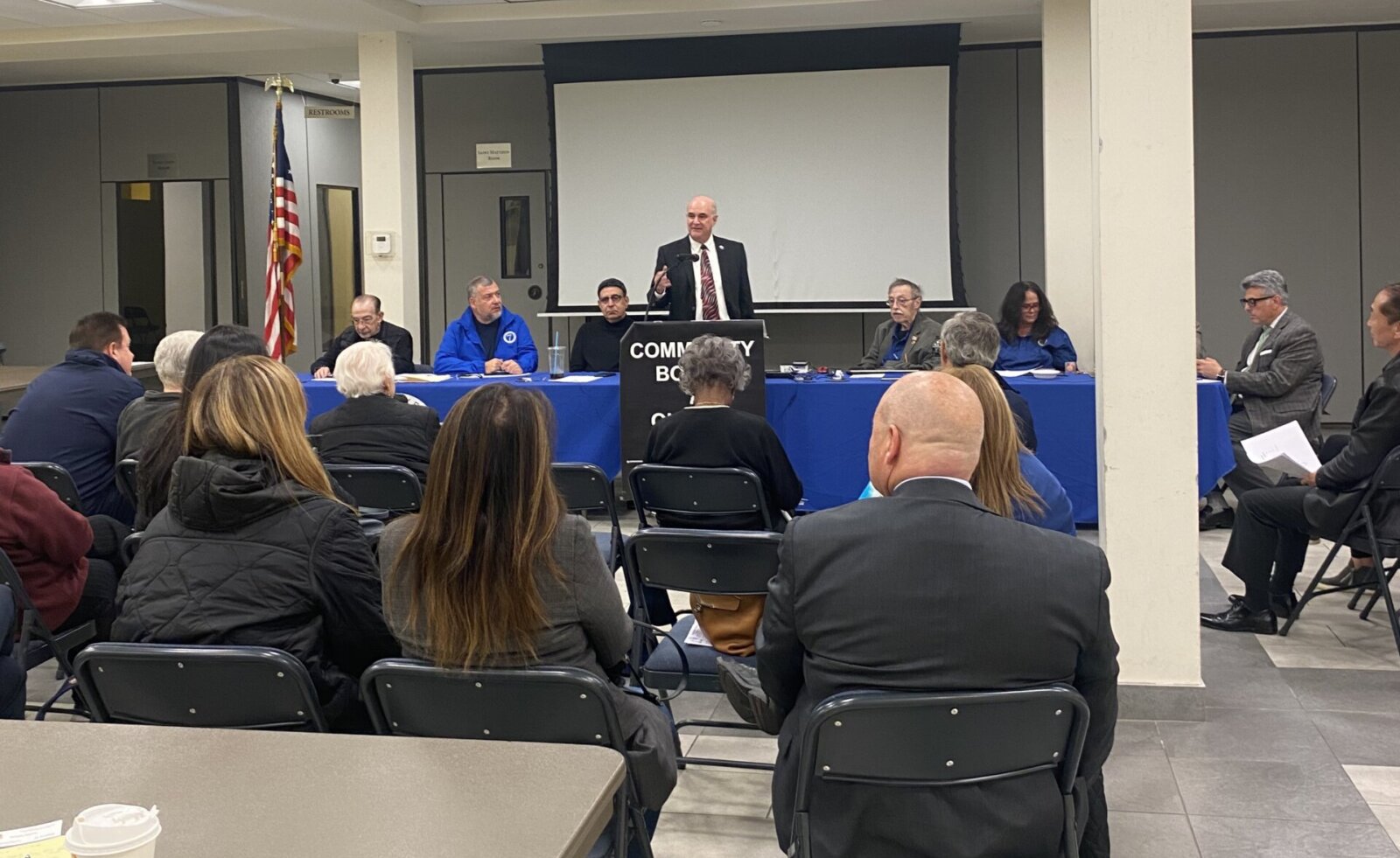 Community Board 7 talks tax scams, potential new police precinct during