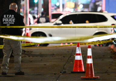 The suspects firearm was recovered at the scene.