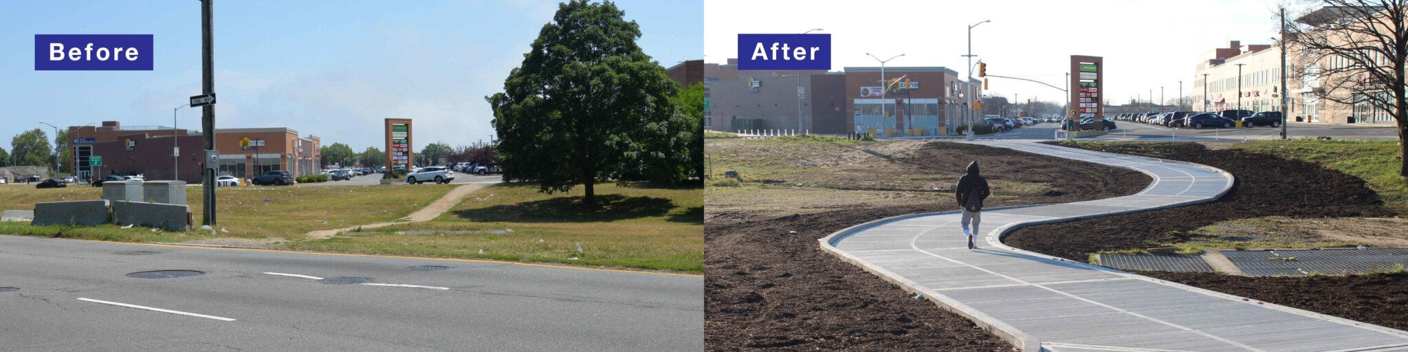 City completes pedestrian safety upgrades along Conduit Avenue in Ozone