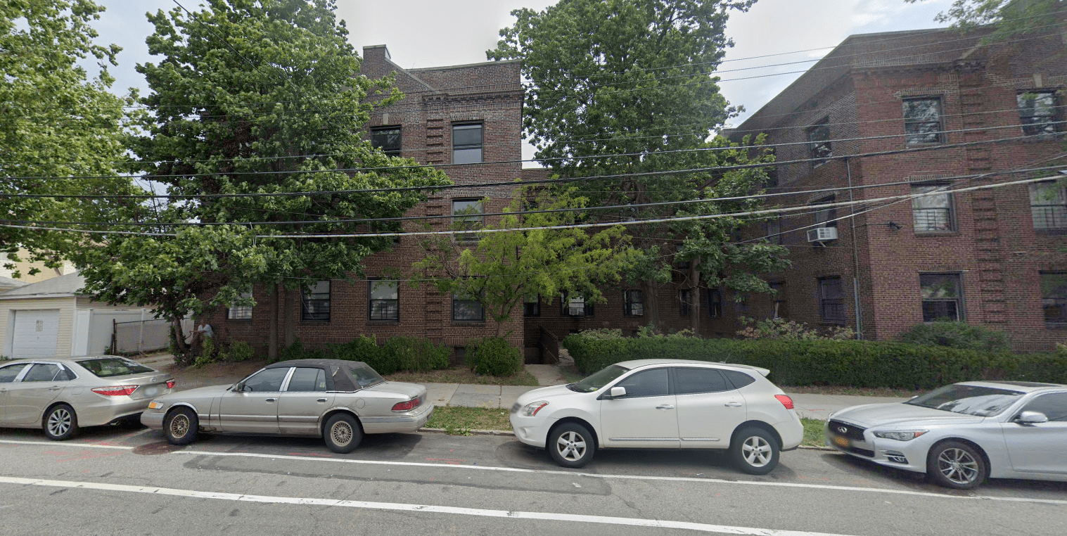 Lobby of Queens Village apartment building collapses, several families
