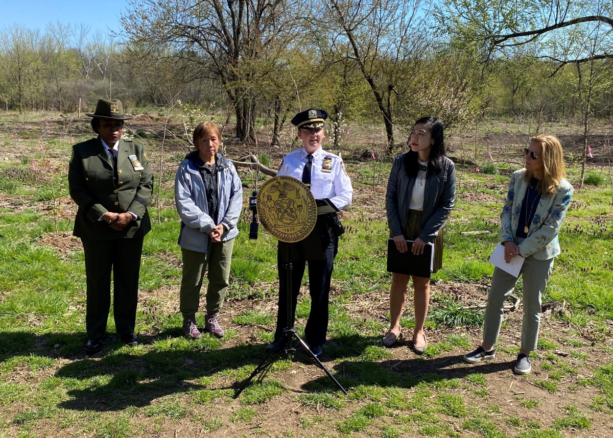 Flushing Council Member calls for an end to a wave of vandalism at Kissena Park after 300 trees destroyed