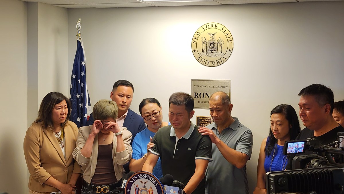 Elected officials gather in Flushing to support families of nail salon ...