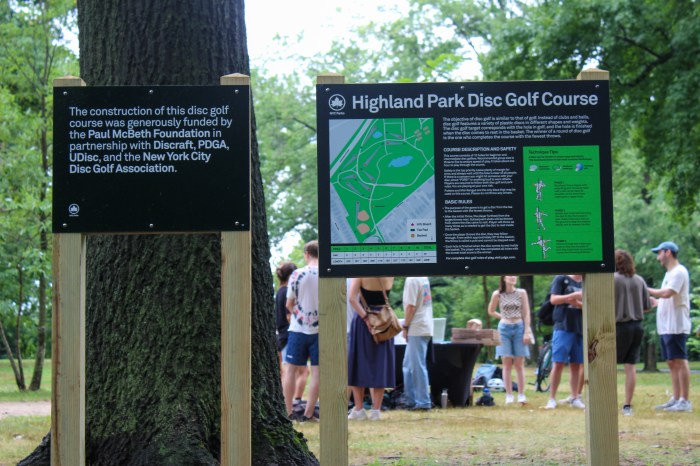 disc golf park