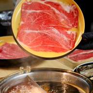 Wagyu offerings at the new Mikiya Wagyu Shabu House hotpot restaurant in Flushing. Photo: Chubby Group