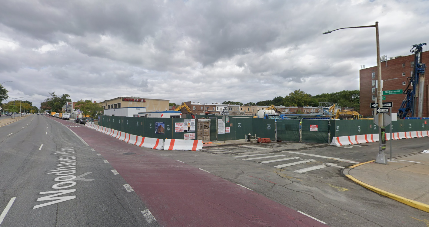 Permits filed for 7-story, 120-unit residential building on Woodhaven Boulevard in Rego Park