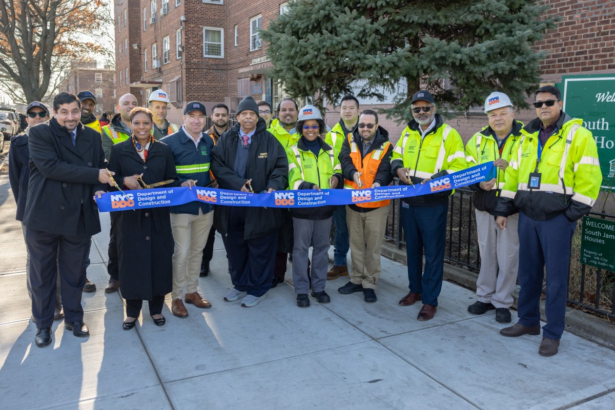 South Jamaica Houses see $548K sidewalk improvements completed