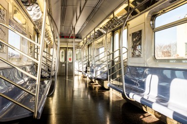 Empty subway