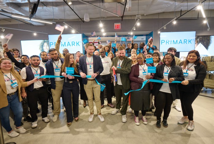 Ribbon-cutting at Thursday's grand opening. Photo: Primark.