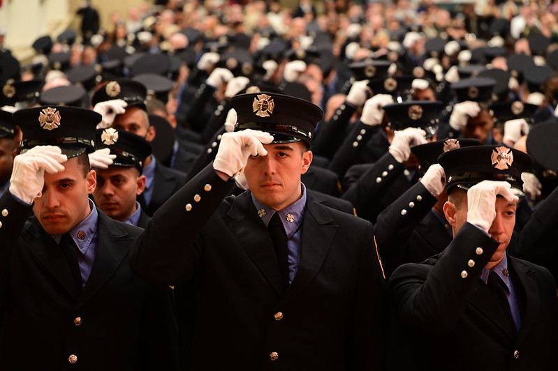 New York’s Bravest: FDNY graduates 289 probationary firefighters at Queens College