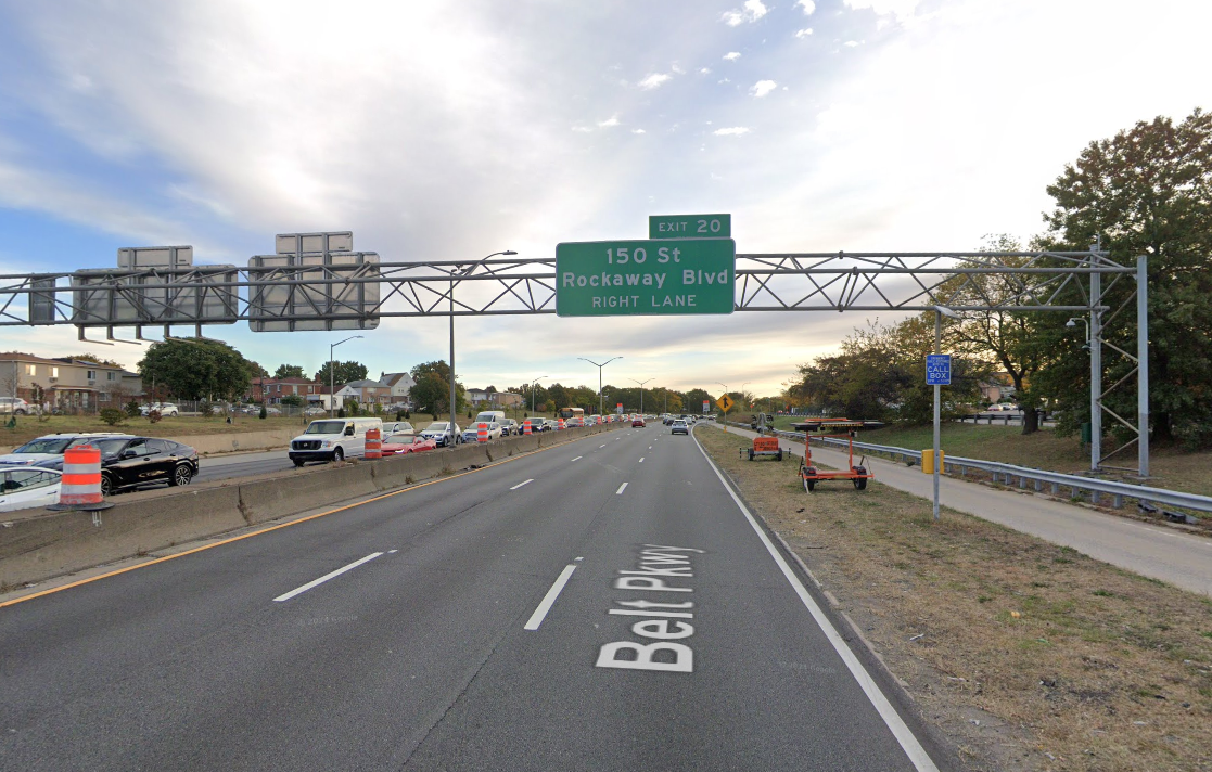 Travel advisory: Full weekend closure on eastbound Belt Parkway at Exit 20 – QNS