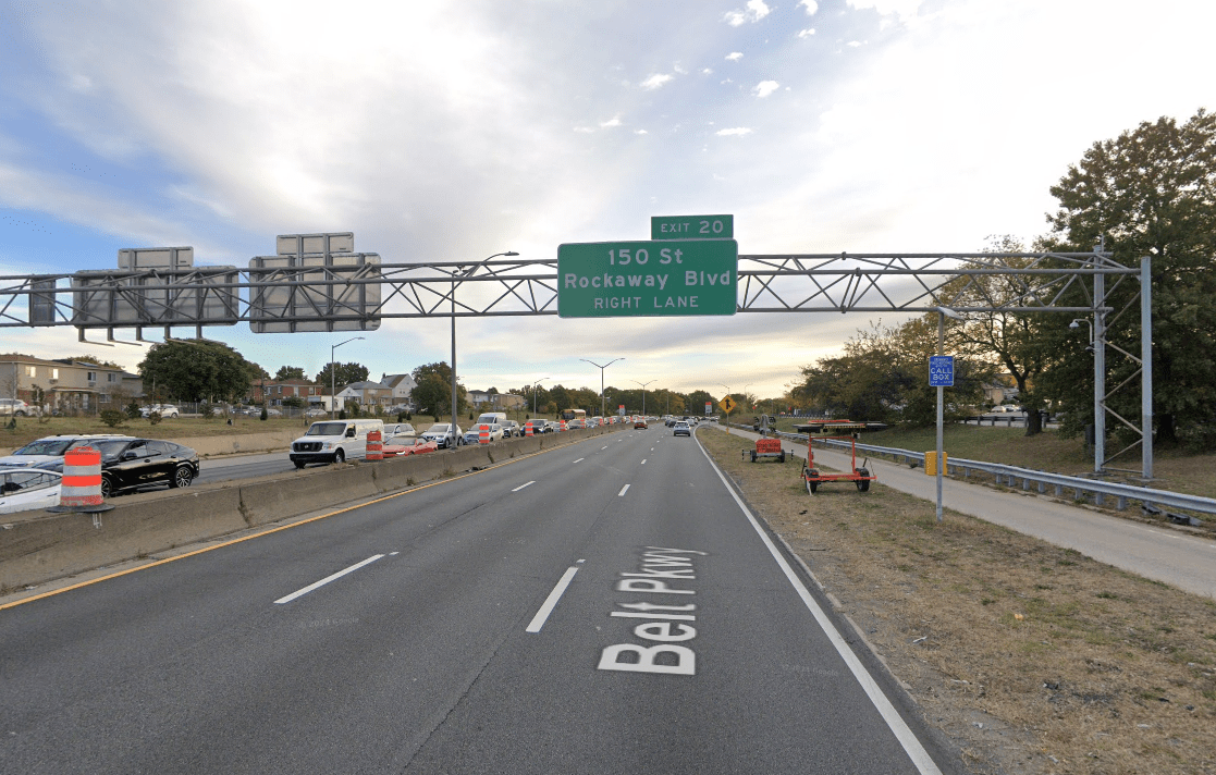 Travel advisory: Full weekend closure on eastbound Belt Parkway at Exit 20