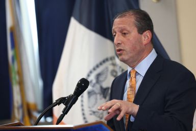 New York City Comptroller Brad Lander Discusses Resignations Of 4 Deputy Mayors