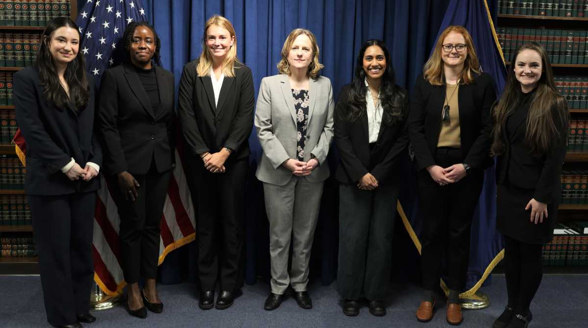 The Spring 2025 class of new assistant district attorneys begins orientation after being sworn in by Queens DA Melinda Katz.