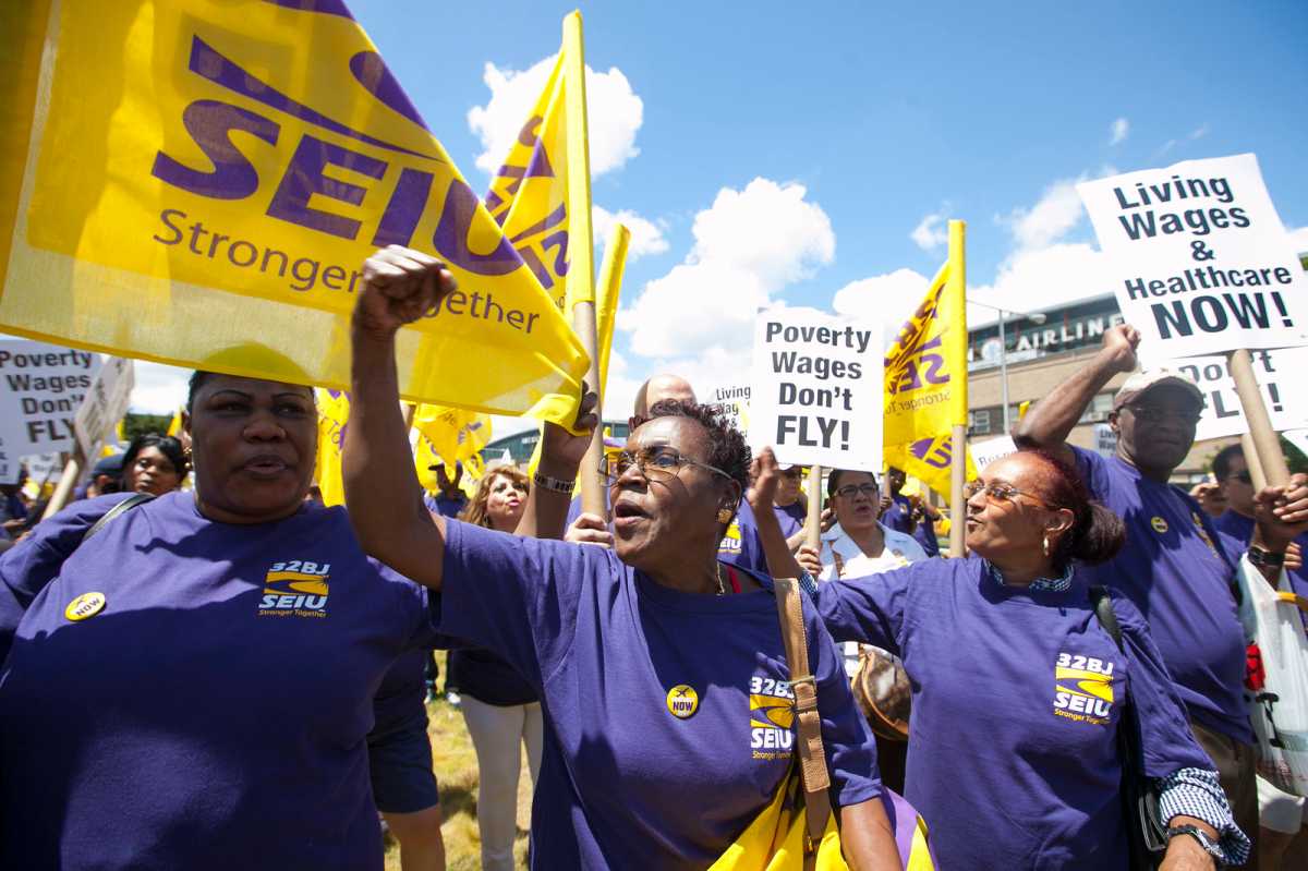 airport workers