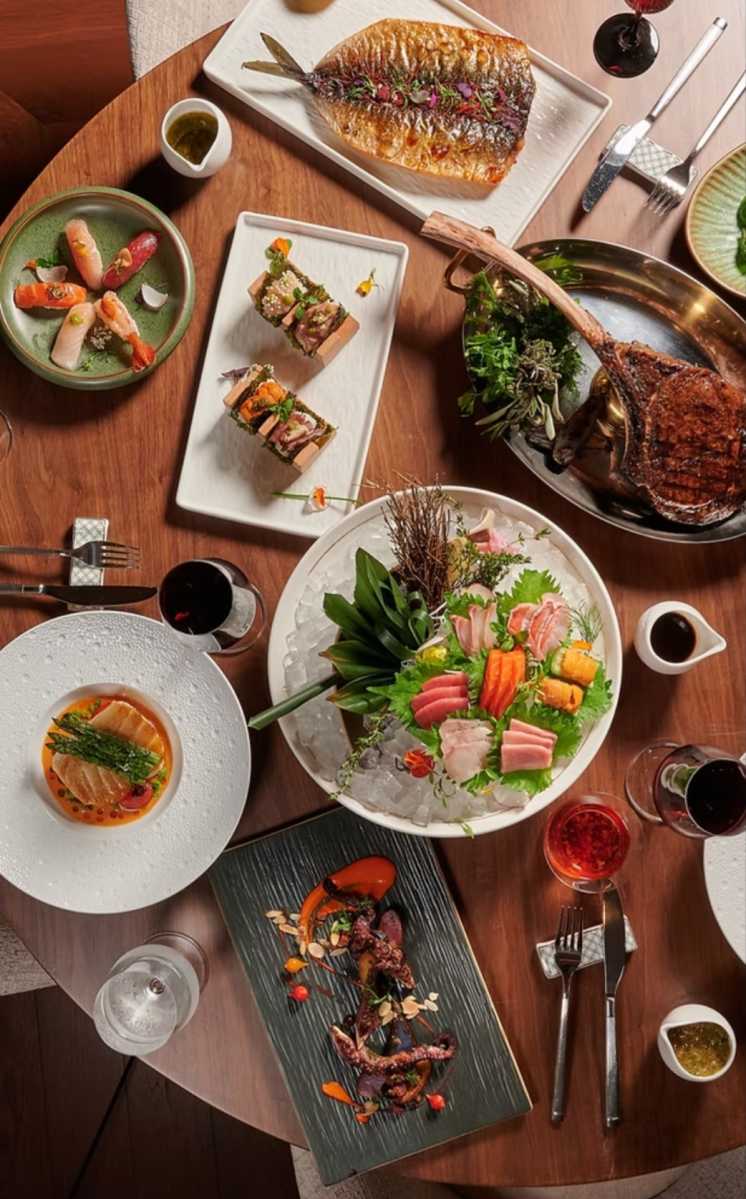 Blu Ember brings an upscale vibe and a blend of Asian and American dishes to Flushing.