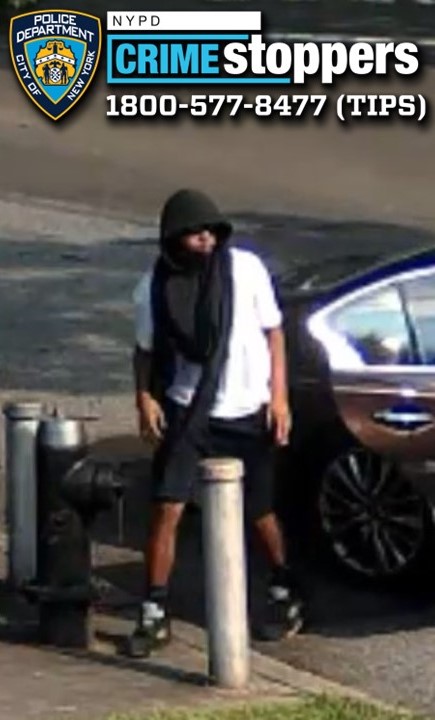 This is the perp who initially approached the 68-year-old victim before the other two joined him, and a struggle ensued that caused injuries to the woman when she fell.