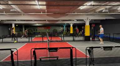 Retro Fitness in Forest Hills unveiled indoor pickleball courts, featuring free play for the month of July.