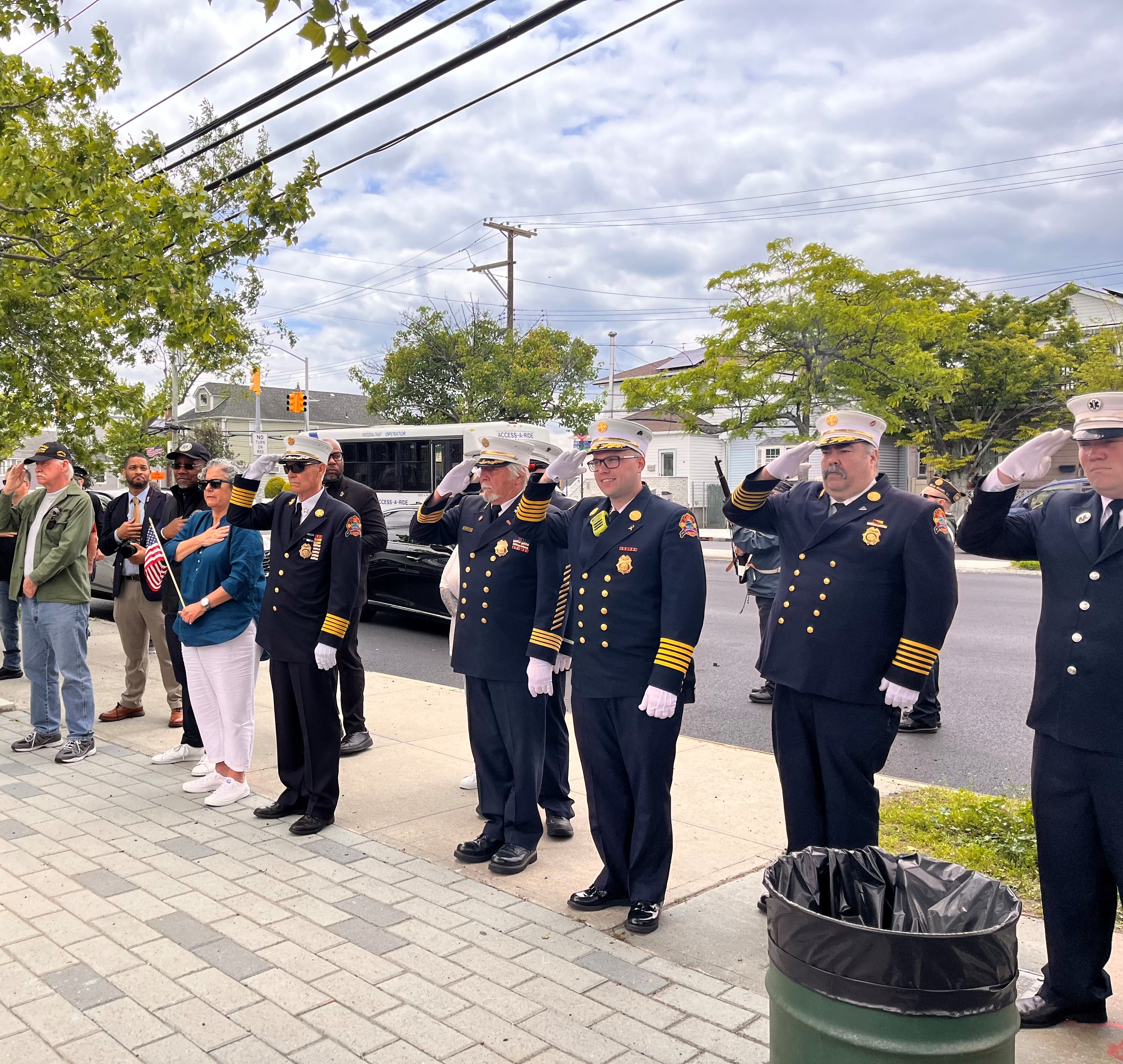 Assemblymember Stacey Pheffer Amato was a prime co-sponsor of two bills that ensure health protections for volunteer firefighters across Queens, the city, and the state.