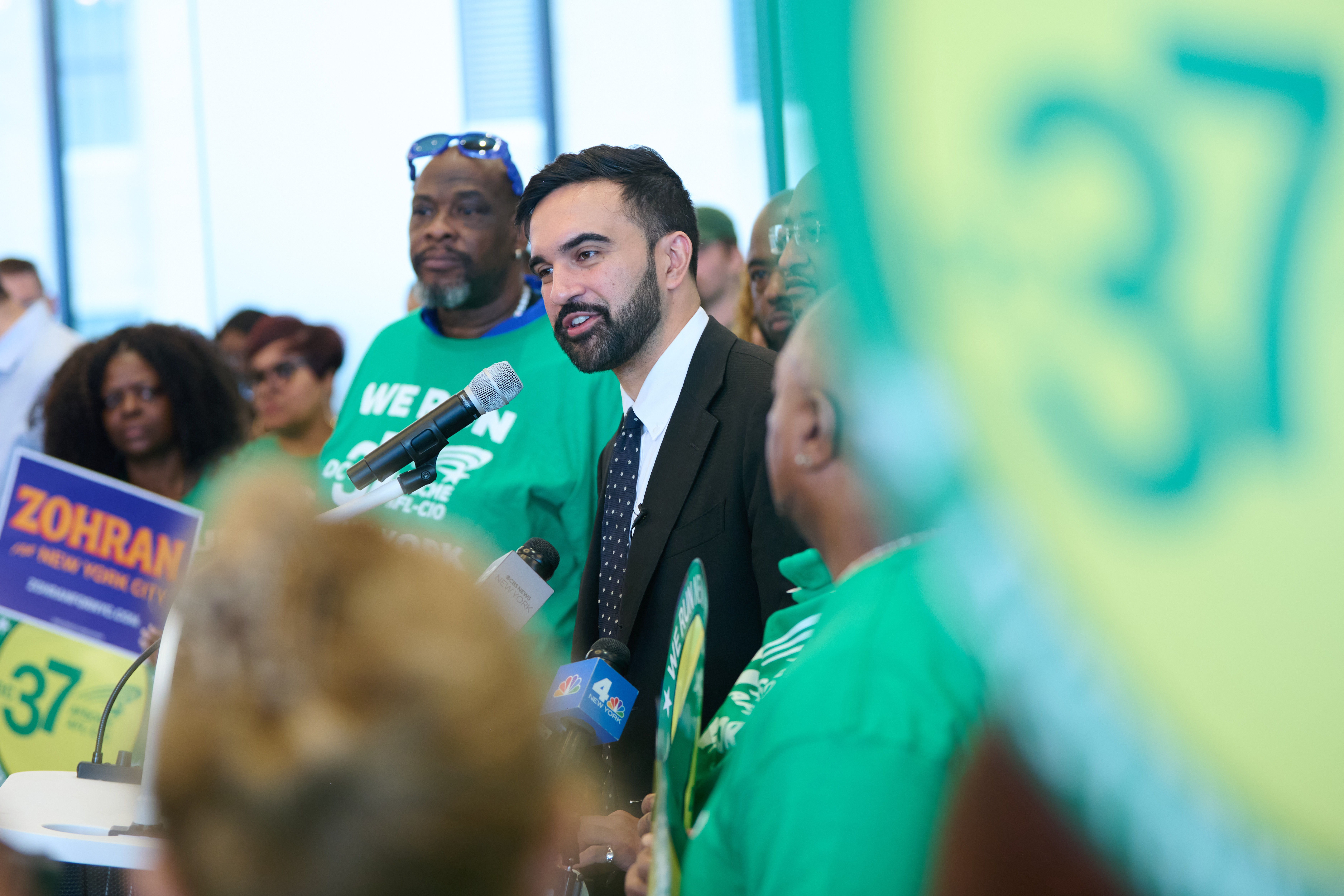 Democratic mayoral nominee Zohran Mamdani