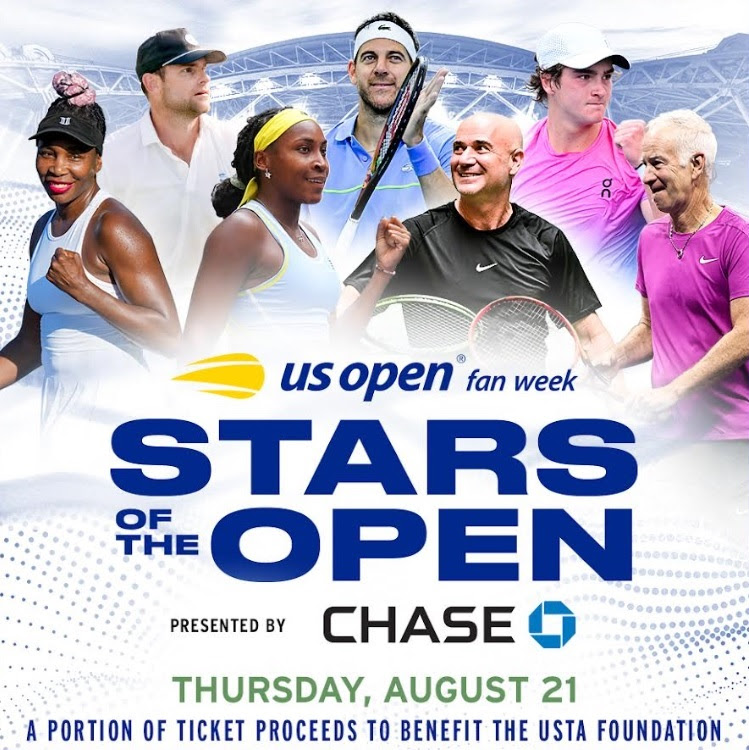 Stars of the US Open promotional poster. Photo courtesy of USTA.