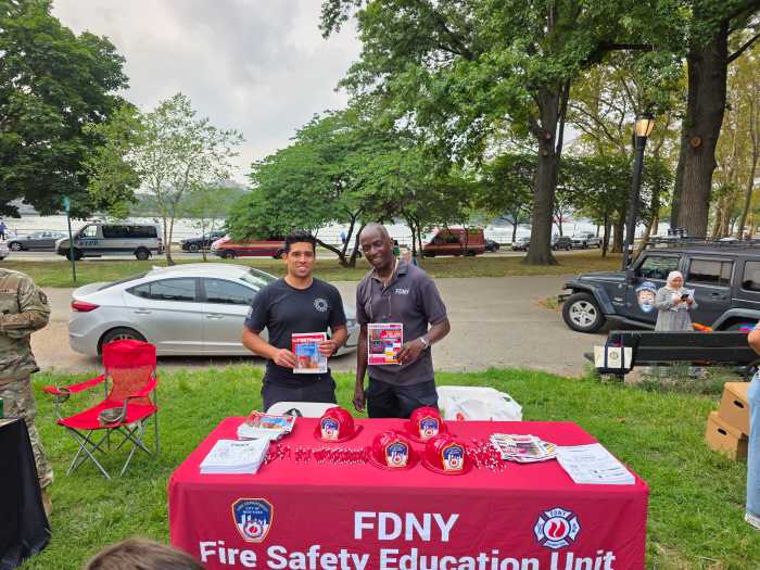 The FDNY's Fire Safety Education Unit. Photo: Shane O'Brien.