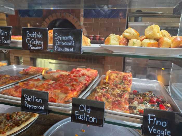 Slices on offer at Porto Bello. Photo: Shane O'Brien