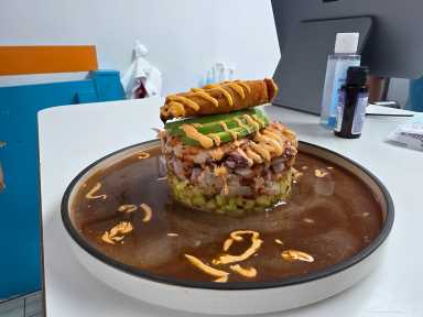 "La Chaparrita" at Mariscos El Submarino - one of many dishes US Open fans can sample near the 7 line in Queens. Photo: Shane O'Brien.