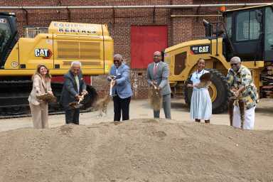 The Port Authority of New York and New Jersey broke ground on a project to expand a truck parking facility at JFK Airport on Tuesday, Aug. 5.