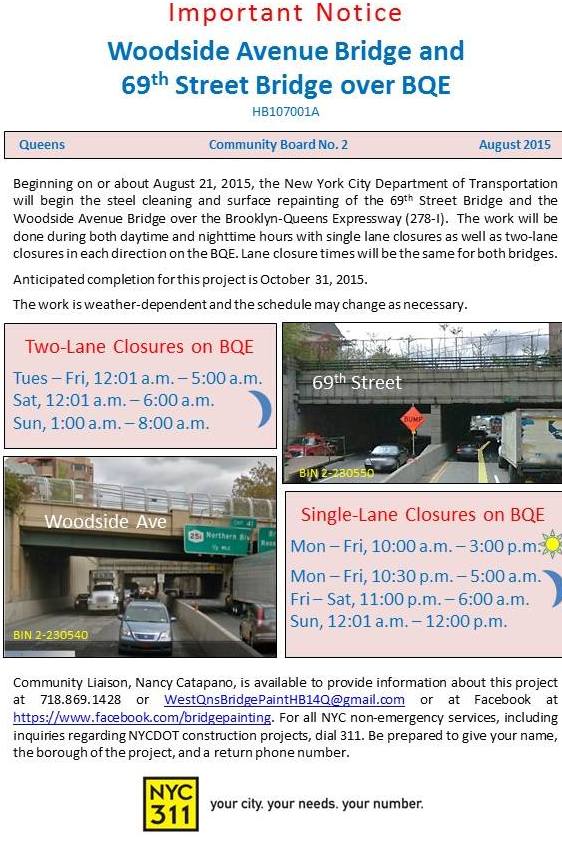 DOT Bridge work