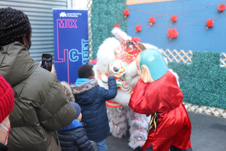 LIC Partnership Extends First-Ever LIC Lunar New Year Celebration (Photo by Michael Dorgan, Queens Post)