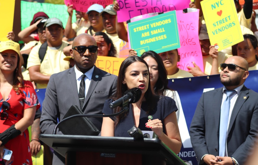 Congresswoman Alexandria Ocasio-Cortez (Photo by Michael Dorgan)
