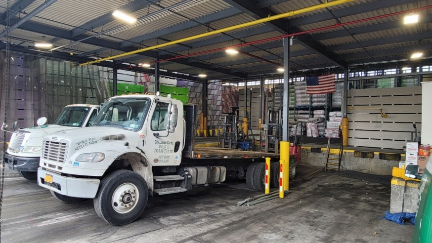 Loading Bay (Photo: Michael Dorgan, Queens Post)