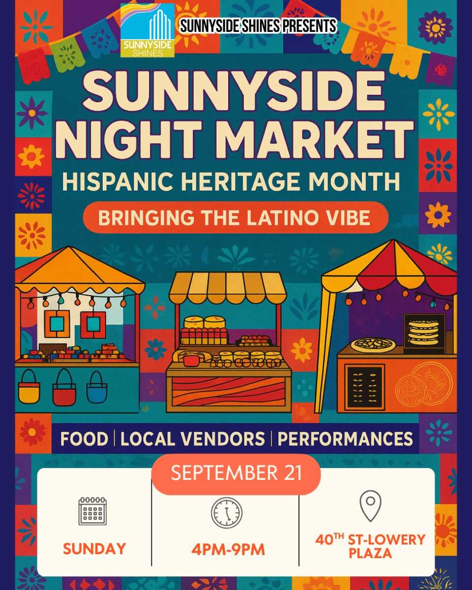 Sunnyside Night Market is set to return next month. Photo courtesy of Sunnyside Shines.