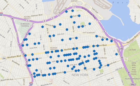Major crimes in the 115 Precinct this year.