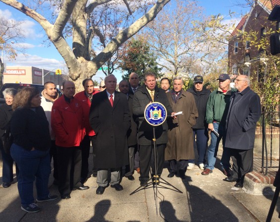 Sidewalk Press Conference