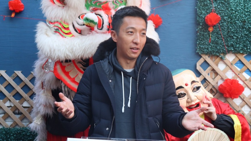 Xi’an Famous Foods CEO Jason Wang (Michael Dorgan, Queens Post)