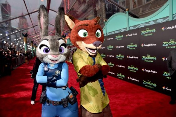 Zootopia playing at Travers Park